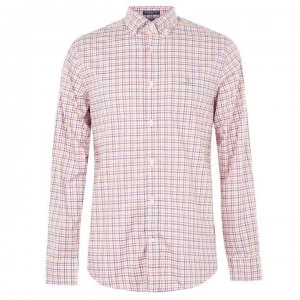 Image of Gant Gant Gingham Shirt - Pink Multi 665