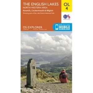 Image of The English Lakes - North-Western Area, Keswick, Cockermouth & Wigton : OL 04