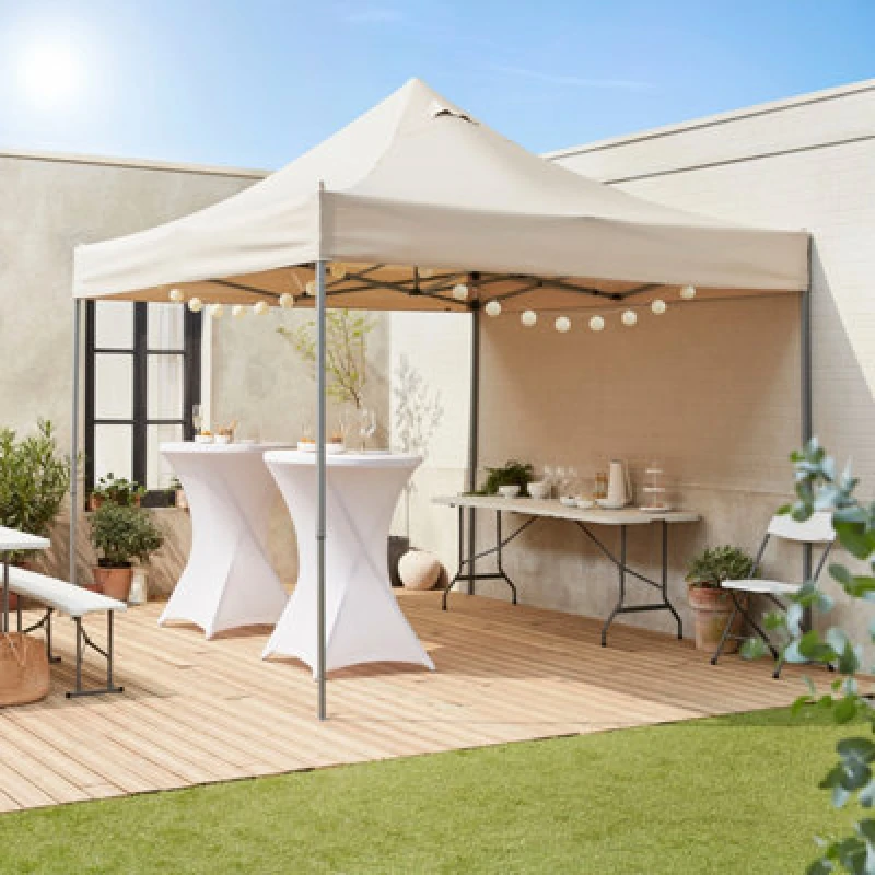 Image of sweeek 3x3m Pop-up Gazebo Light Sand unisex