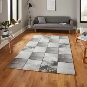 Image of Craft 23495 Ivory Silver 120cm x 170cm Rectangle