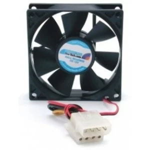 image of StarTech 80x25mm Dual Ball Bearing Computer Case Fan with LP4 Connector