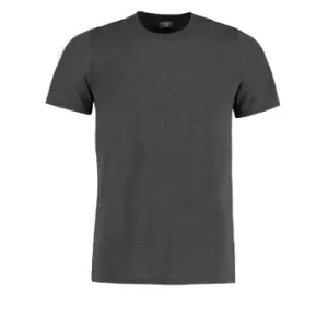 Image of Kustom Kit Mens Superwash 60 Fashion Fit T-Shirt (XL) (Dark Grey Marl)