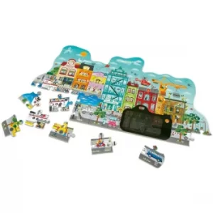 image of Hape Animated City Puzzle