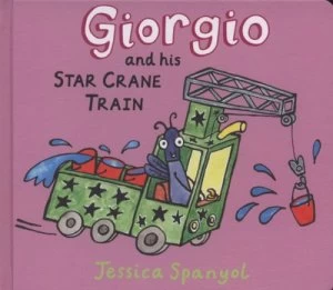 Image of Giorgio and His Star Crane Train by Jessica Spanyol Hardback