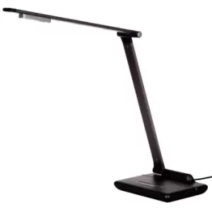 image of Moma Integrated LED Table Lamp Silver Gray