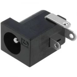 Image of Low power connector Socket horizontal mount 6.3mm 2.1 mm