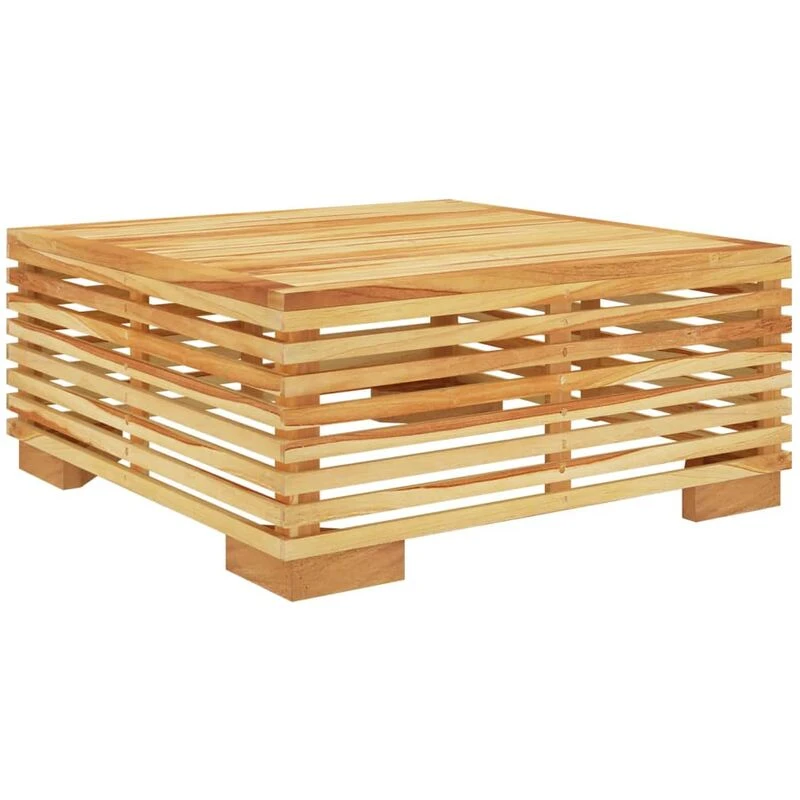 Image of VIDAXL Vidaxl - Garden Coffee Table 69.5x69.5x31cm Solid Wood Teak 8720286907917