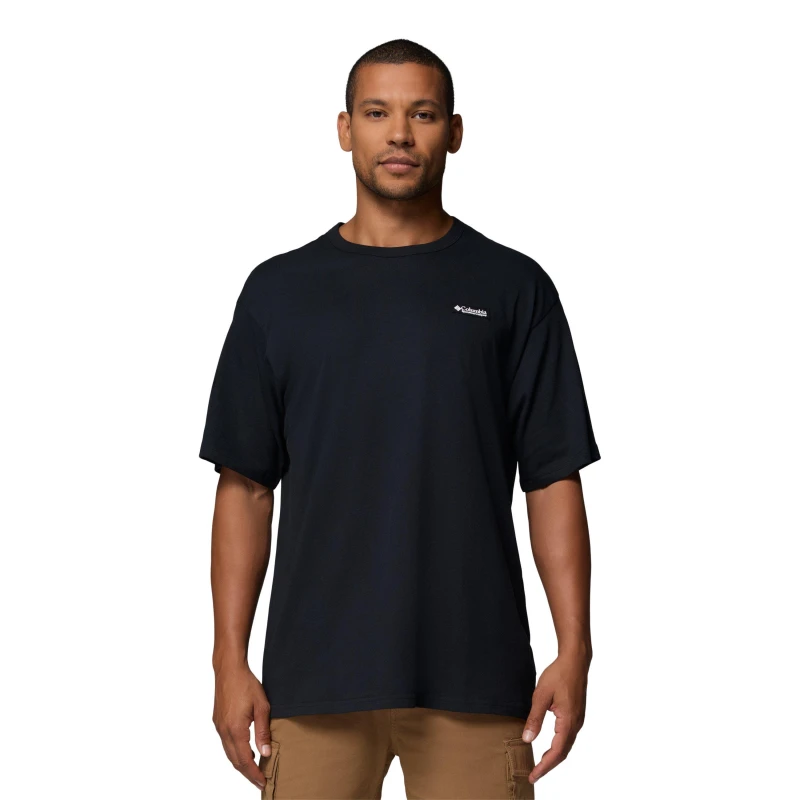 Image of Columbia Columbia Graph Tee Sn62 Black Photo male Small