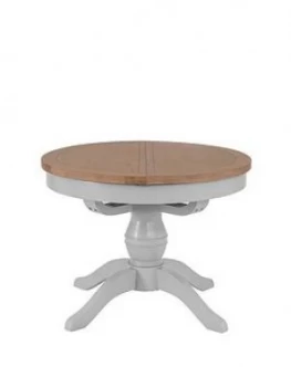 Image of K-Interiors Harrow Round Ext. Dining Table & 4 Chairs