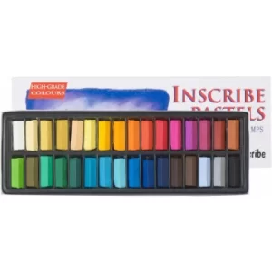 image of Inscribe IMPS32 Soft Pastel Set 32 Colours