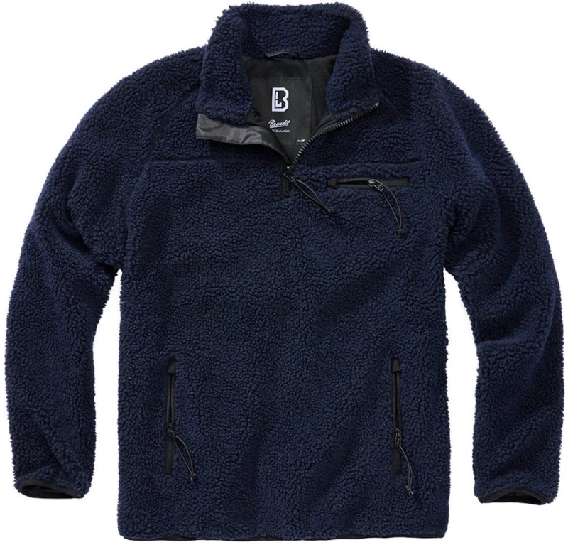 Image of Brandit Fleece Sweatshirt Sweatshirt navy L Men