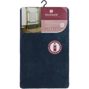 image of Solemate Eco-Bath Mat, 50x80cm, Navy Blue