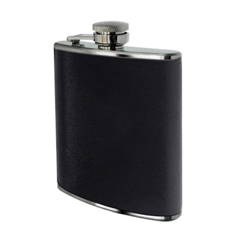 Image of Premier Housewares 8Oz Stainless Steel Hip Flask Black