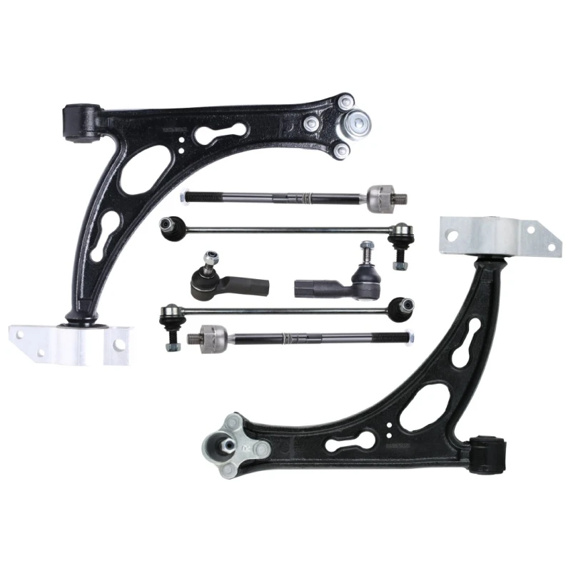 Image of RIDEX 772S1162 Control arm repair kit with ball joint, Front Axle Left, Control Arm Cast Steel Suspension Kit (772)