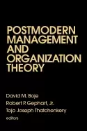 Image of postmodern management and organization theory