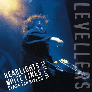 Image of Levellers - Headlights. White Lines. Black Tar Rivers Midnight Blue Vinyl