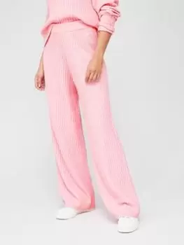 Image of Tommy Jeans Cosy Signature Sweater Pant - Pink, Size L, Women