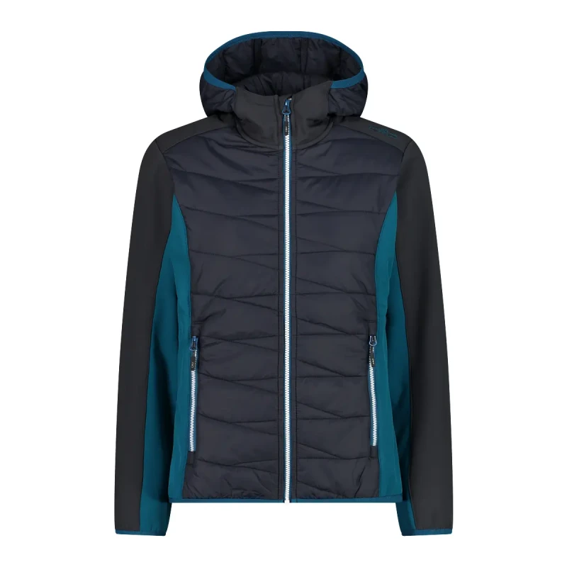 Image of CMP Womens Puffer jacket CMP Fix Noir Female XS