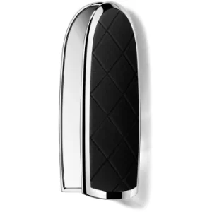Image of GUERLAIN Rouge G de Guerlain Luxurious Velvet Double Mirror Case Lipstick Case with Mirror Shade Dressed in Black