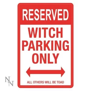 Image of Witch Parking Sign