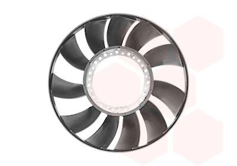 Image of VAN WEZEL Fan Wheel, engine cooling VAN WEZEL 0325743