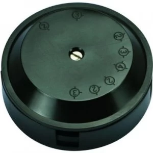 Image of Wickes 4 Terminal Junction Box - Brown 5A
