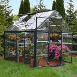 image of 6' x 8' Palram Canopia Harmony Grey Greenhouse (1.85m x 2.47m)