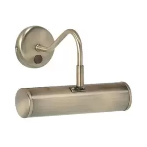Image of Gallery Interiors Turner Picture Light / Antique Brass
