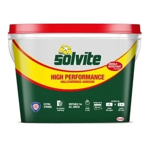 Image of Solvite Ready mixed Wall covering Adhesive 4.5kg