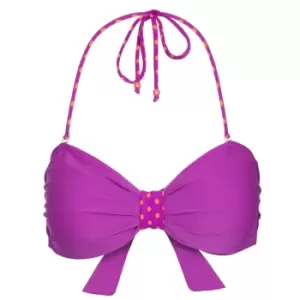 Image of Trespass Womens/Ladies Aubrey Bikini Top (M) (Purple Orchid)