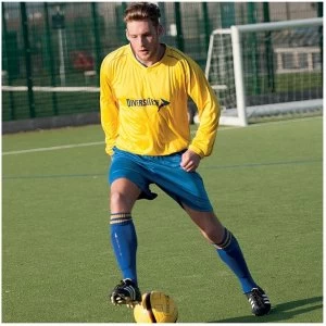 Image of Precision Marseille Shirt & Short Set 26-28 Yellow/Royal