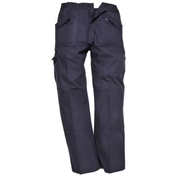 Image of Portwest - S787NARM - sz M Classic Action Trousers - Texpel Finish - Navy
