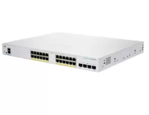 image of Cisco CBS350-24P-4X-UK network switch Managed L2/L3 Gigabit...