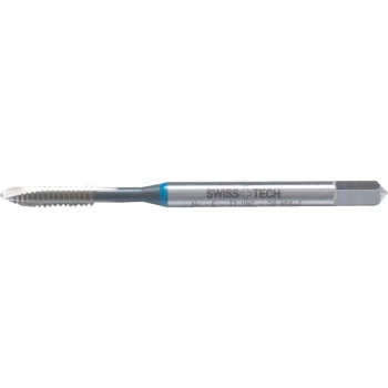 Image of 5/16"X18 UNC HSS-EV Blue Ring Spiral Point/Gun Nose Tap - DIN 371/376