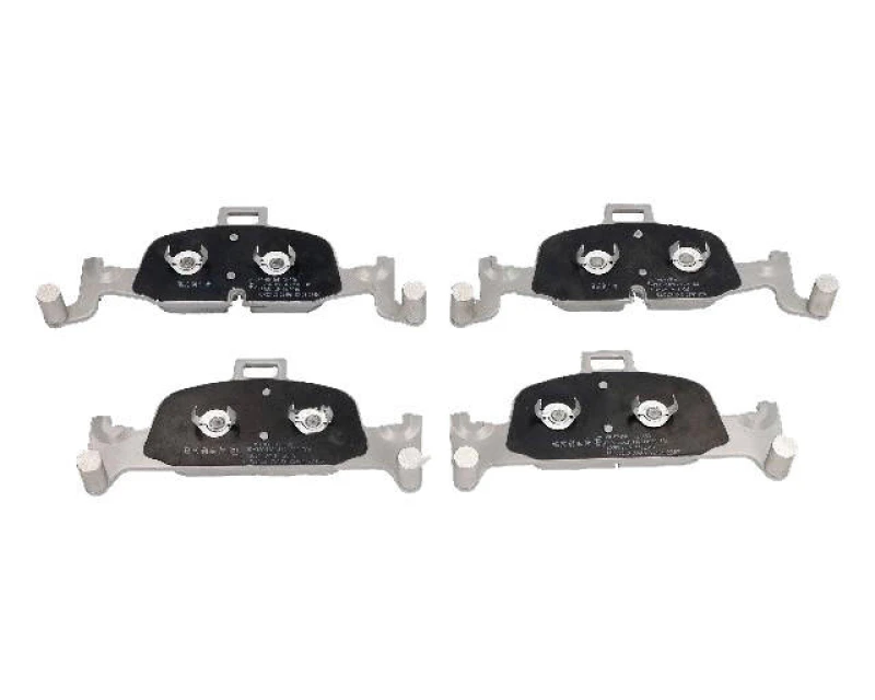 Image of ASHIKA 50-00-0918 Brake pad set Front Axle, prepared for wear warning indicator, with accessories, with piston clip Brake Pad Set,disc brake (402)