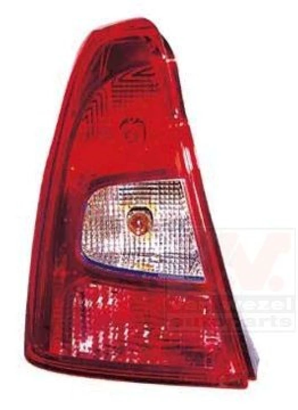 Image of VAN WEZEL 1516931 Rear light without bulb holder, Left Combination Rearlight (391)