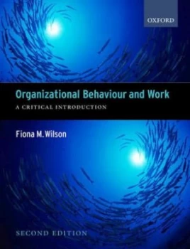 Image of Organizational Behaviour and Work by Fiona Wilson Paperback