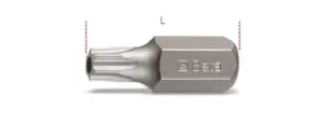 Image of Beta Tools 867 RTX 1x 10mm Hex Drive Tamper Resistant Torx Bit T20