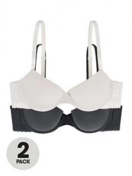 image of Dorina Dorina Lila 2 Pack Light Padded Demi Bra