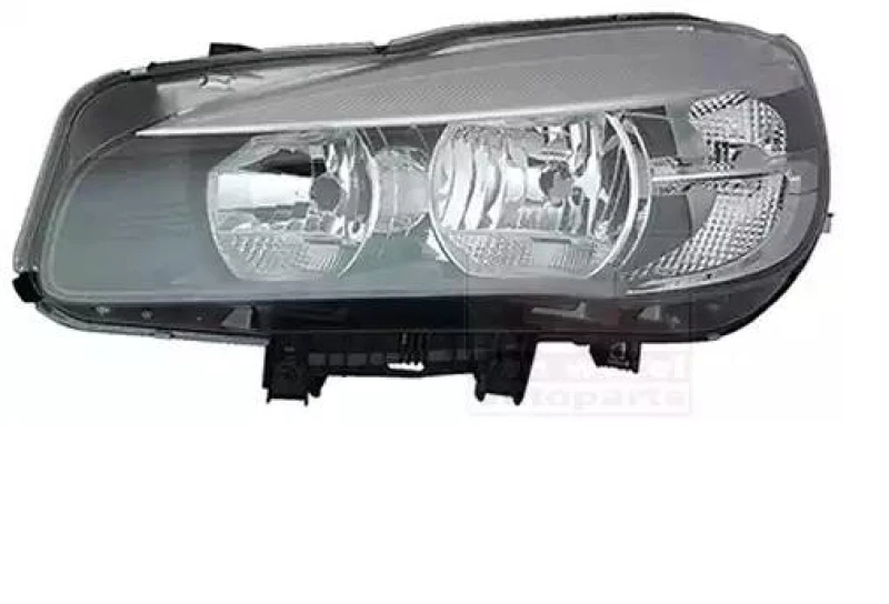 Image of VAN WEZEL 0675961M Headlights H7/H7, Left, with motor for headlamp levelling Headlight (259)