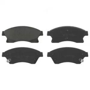 Image of Brake Pad set 16789 by Febi Bilstein Front Axle