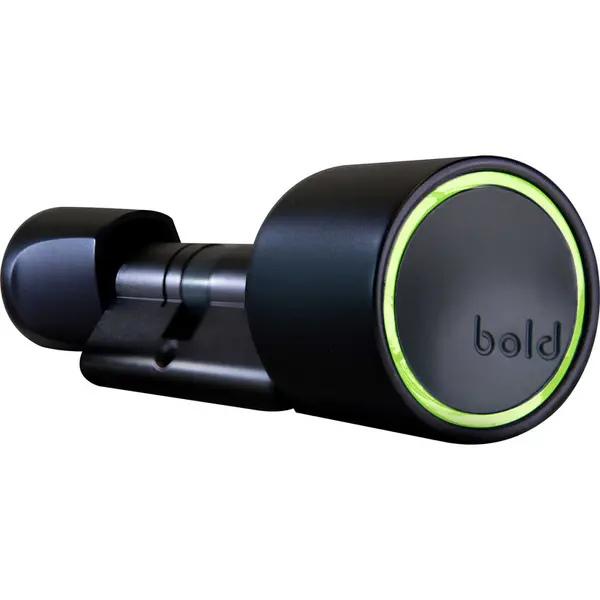 image of Bold SX-33 Smart Cylinder. Product type: Smart door lock Lock type: Keyless Product colour: Black