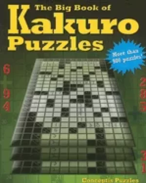 Image of big book of kakuro puzzles