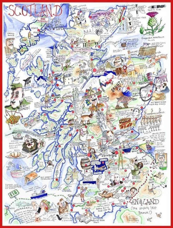 Image of Tim Bulmer Scotland - Tim Bulmer 1000 piece Jigsaw Puzzle