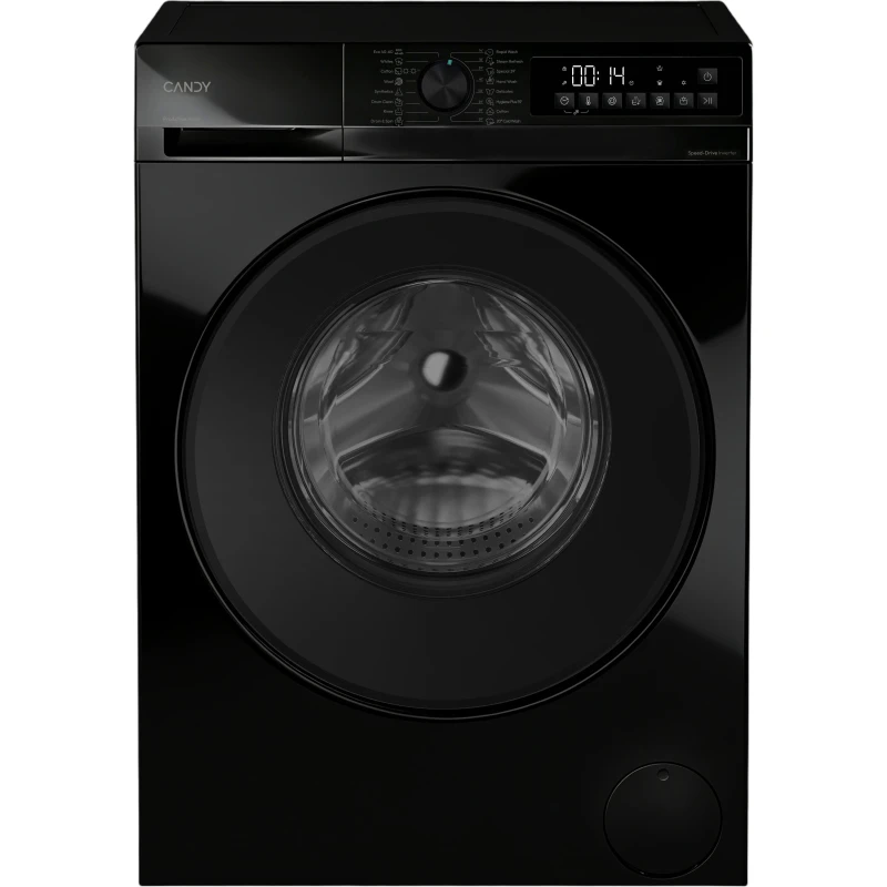 Image of Candy Quick Pro GWD 496B8B-80 9Kg / 6Kg Washer Dryer with 1400 rpm - Black - D Rated [Wash&Dry], A Rated [Wash Only]