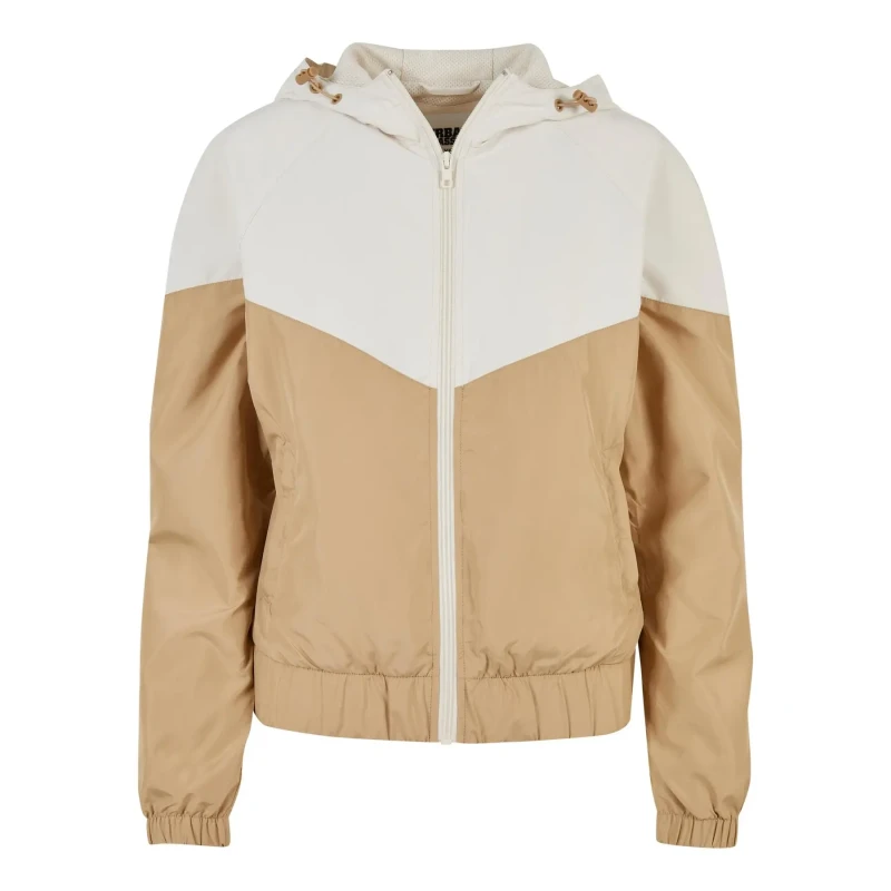 Image of Urban Classics Womens waterproof jacket Urban Classics Arrow Blanc Female S