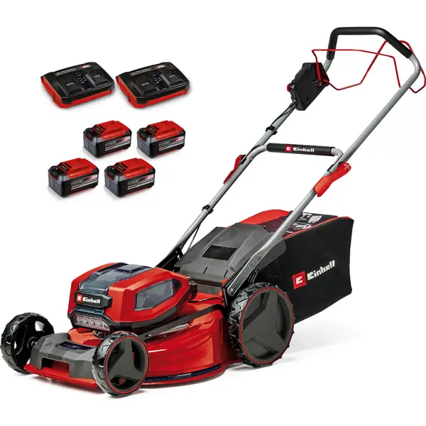 image of Einhell GP-CM 36/52 S Li BL 36V 52cm Cordless Steel Deck Rotary Lawnmower