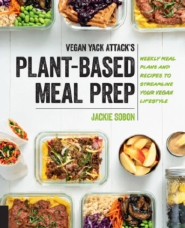 Image of Vegan Yack Attack's Plant-Based Meal Prep. Paperback. By Jackie Sobon Books