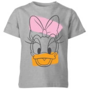 Image of Disney Daisy Duck Head Kids T-Shirt - Grey - 11-12 Years