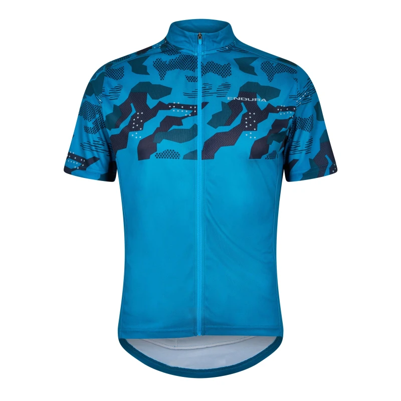 Image of Endura Hummvee Ray S/S Jersey Mens - Blue Blue S